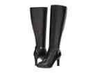 Bandolino Lamari Wide Calf Boot (black Calf Leather) Women's Boots