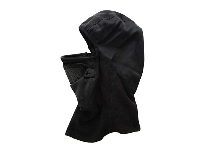 Hot Chillys Extreme Half Half Balaclava W/ Chil-block Mask (black/black) Cold Weather Hats