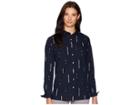 Pendleton Arrow Dance Shirt (navy Arrow Dobby) Women's Clothing