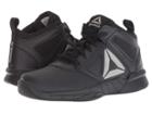 Reebok Kids Royal Dash N Drill Basketball (little Kid/big Kid) (black/pewter) Boys Shoes