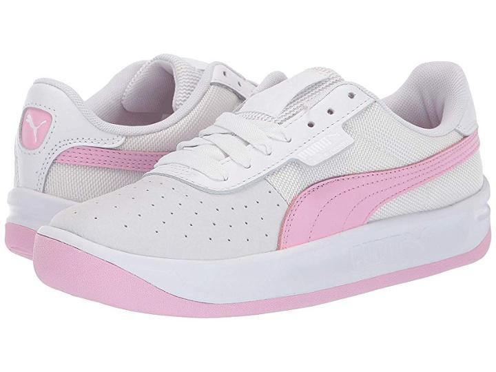 Puma California Casual (puma White/pale Pink/puma White) Women's Shoes