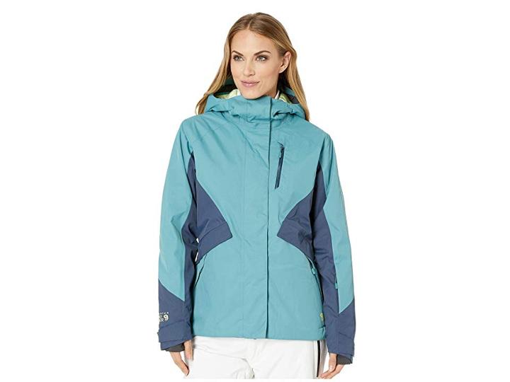 Mountain Hardwear Barnsietm Jacket (lakeshore Blue) Women's Coat
