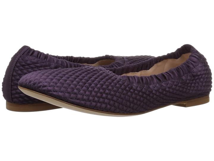Stuart Weitzman Quilty (eggplant Silk Satin) Women's Shoes