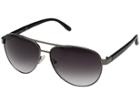 Timberland Tb7141 (shiny Gunmetal/gradient Smoke) Fashion Sunglasses