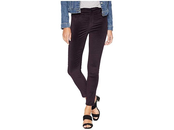 Hudson Barbara High-waist Skinny Jeans In Prism Purple (prism Purple) Women's Jeans