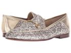 Sam Edelman Loraine (molten Gold Chunky Glitter) Women's Dress Sandals