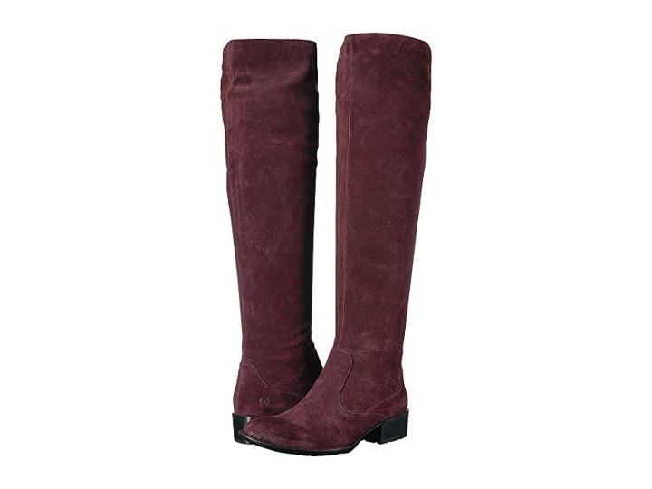 Born Cady (burgundy (amarone) Suede) Women's Shoes