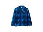 Columbia Kids Zingtm Iii Fleece (little Kids/big Kids) (collegiate Navy Camo Plaid) Boy's Fleece