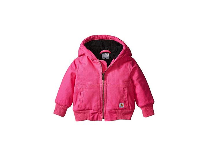 Carhartt Kids Wildwood Jacket (infant) (raspberry Rose) Girl's Coat