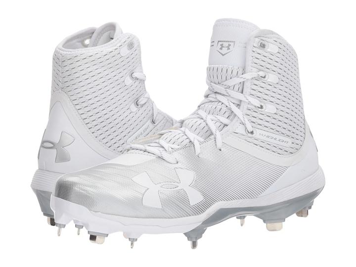 Under Armour Ua Highlight Yard Dt (white/white) Men's Cleated Shoes