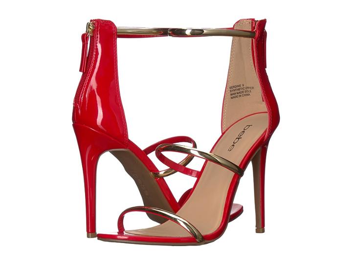 Bebe Berdine (red Patent) High Heels