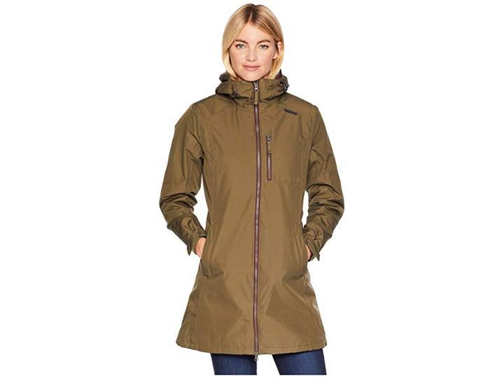 Helly Hansen Long Belfast Winter Jacket (ivy Green) Girl's Jacket