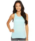 Adidas Response 2-in-1 Cup Tank Top (energy Aqua) Women's Sleeveless