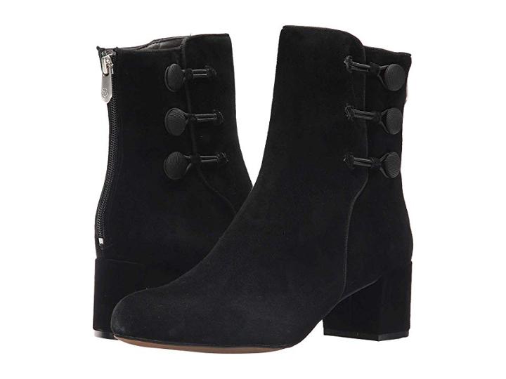 Adrienne Vittadini Luretta (black Kid Suede) Women's Shoes