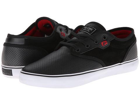 Globe Motley (black/red/white) Men's Skate Shoes