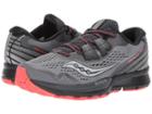 Saucony Zealot Iso 3 (grey/black/coral) Women's Running Shoes