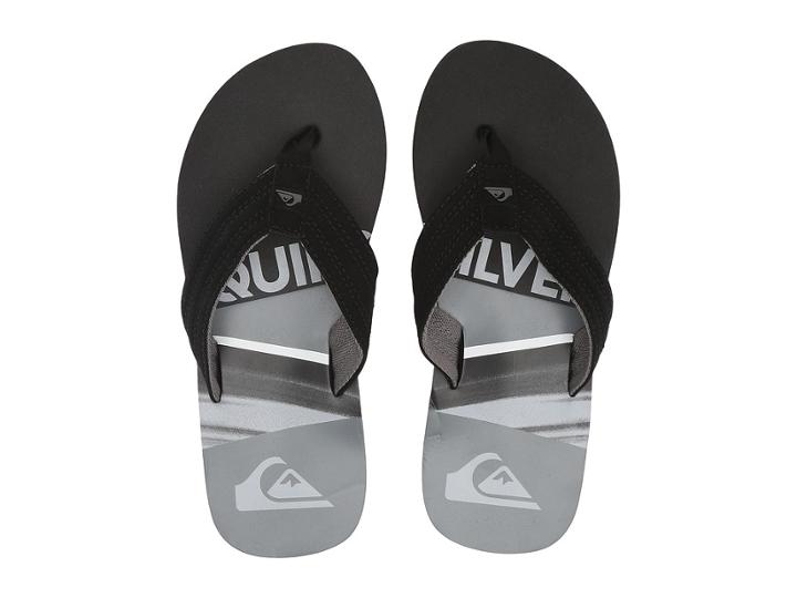 Quiksilver Kids Basis (toddler/little Kid/big Kid) (black/black/grey) Boys Shoes