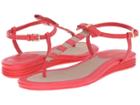 Cole Haan Analyn Sandal (true Red/cremini Canvas) Women's Sandals