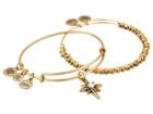 Alex And Ani North Star Set Bracelet (rafaelian Gold) Bracelet