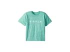 Vissla Kids Foundation T-shirt Top (big Kids) (vintage Green Heather) Boy's T Shirt
