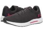 Under Armour Ua Micro G Pursuit Fiber Opt (charcoal/white/red) Men's Running Shoes