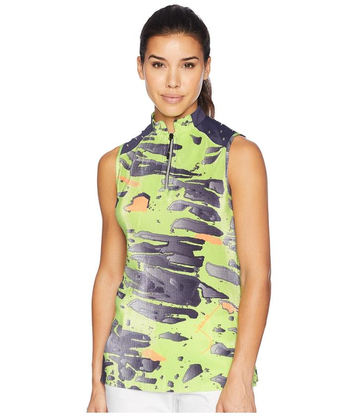 Jamie Sadock Meteorite Print Sleeveless Top (shockwave) Women's Sleeveless