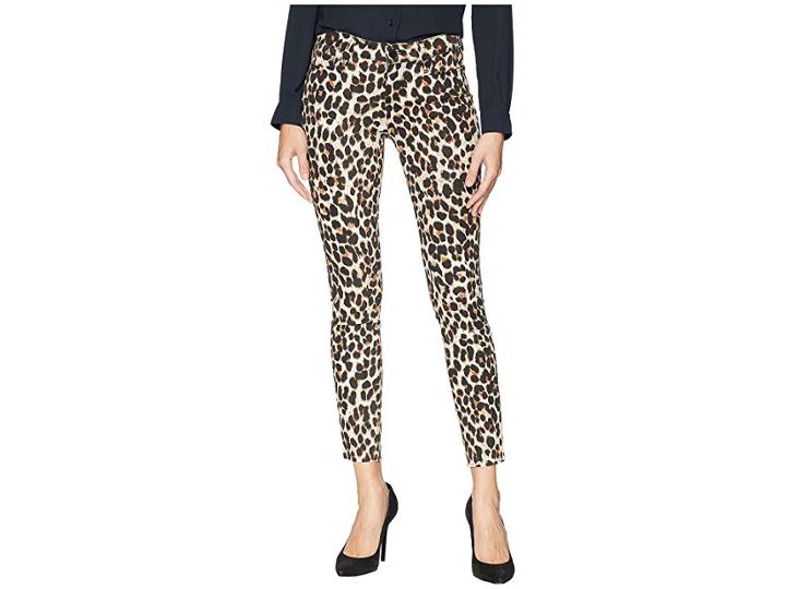 Paige Verdugo Ankle With Raw Hem In Sahara Leopard (sahara Leopard) Women's Jeans
