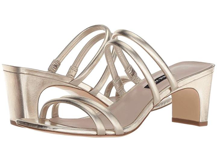 Nine West Nakato (light Gold Synthetic) Women's Shoes