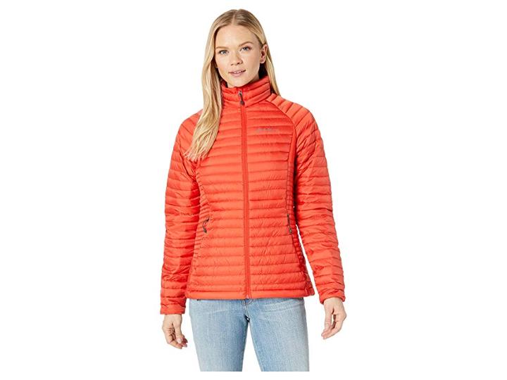 Eddie Bauer Microtherm(r) 2.0 Stormdown Jacket (pimento) Women's Coat