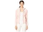 Juicy Couture Track Velour Interwoven Robertson Jacket (sugared Icing) Women's Jacket