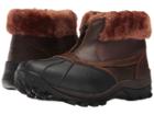 Propet Blizzard Ankle Zip Ii (brown/nylon) Women's Cold Weather Boots