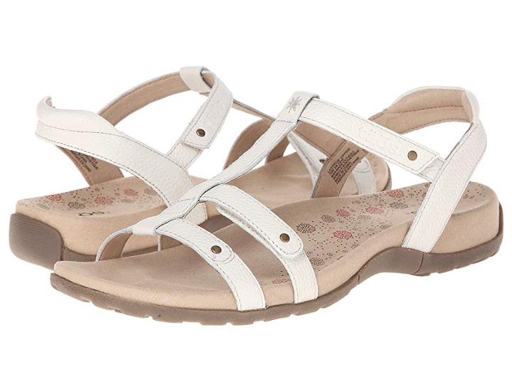 Taos Footwear Trophy (white) Women's Sandals