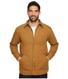 Pendleton Reversible Canvas Jacket (tan Canvas/indigo Stripe) Men's Coat
