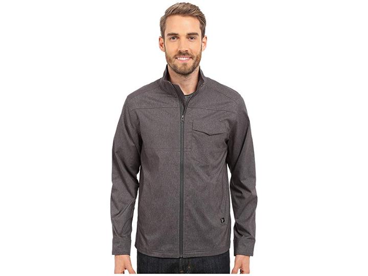 Prana Zion Jacket (charcoal) Men's Coat