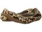Hush Puppies Chaste Ballet (leopard Haircalf) Women's Flat Shoes