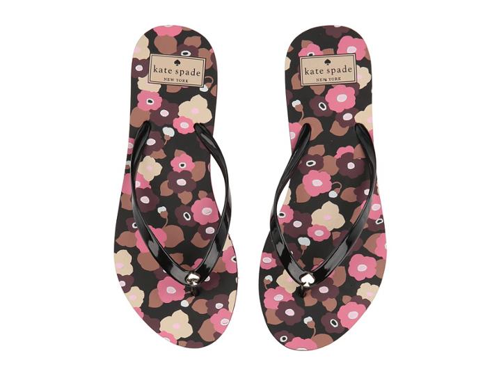 Kate Spade New York Nassau (black Blooming Print) Women's Shoes