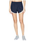 Nike Dry Tempo Short (obsidian/crimson Tint/wolf Grey) Women's Shorts
