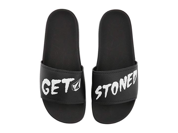 Volcom Don't Trip Slide (stoney Black) Women's Slide Shoes