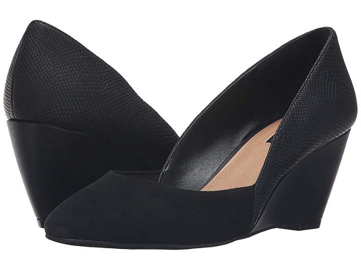 Tahari Palace (black Iguana Raised/kid Suede) Women's Shoes