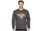 Champion College Lsu Tigers Eco(r) Powerblend(r) Crew (granite Heather) Boy's Short Sleeve Pullover