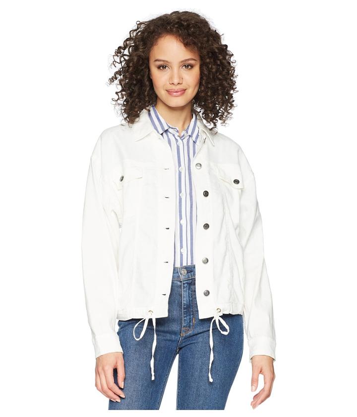 Splendid Adagio Dolman Jacket (antique Off-white) Women's Coat
