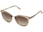 Guess Gu7459 (shiny Beige/gradient Brown) Fashion Sunglasses