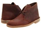Clarks Bushacre Ii (brown Leather) Men's Lace-up Boots