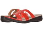 Softwalk Thompson (red Soft Sandal Leather) Women's Sandals