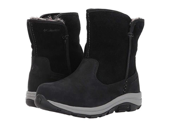 Columbia Bangor Slip Omni-heat (black/stratus) Women's Shoes