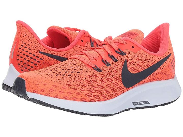 Nike Kids Air Zoom Pegasus 35 (little Kid/big Kid) (bright Crimson/gridiron/gym Red) Boys Shoes
