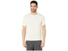 Nike Dry Miler Top Short Sleeve Jacquard Graphics (light Cream/heather/white/reflective Silver) Men's Clothing