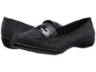 Soft Style Daly (navy Lizard/patent) Women's Flat Shoes