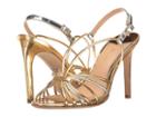 Diane Von Furstenberg Milena (gold/silver Specchio) Women's Shoes