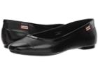 Hunter Original Tour Ballerina Gloss (black) Women's Flat Shoes